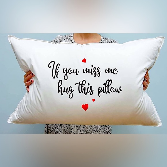 Other - 3 ❤️ white pillow cases size 50 x 70 cm double side print pattern.